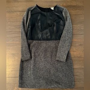 Club Monaco Dress with Leather